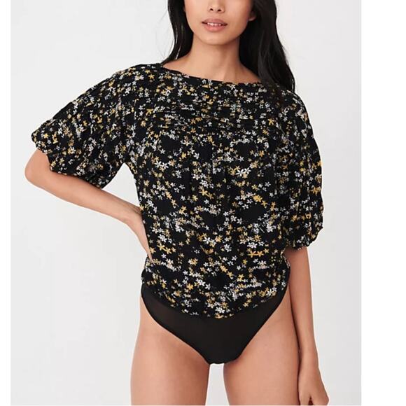 Free people Dessa Floral Bodysuit - Picture 2 of 9